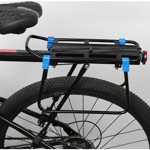 Bike Cargo Rack Aluminum Bicycle Rear Shelf Rack Luggage Carrier Daily Loads Cycling Seatpost Bag Holder Stand MTB Accessories