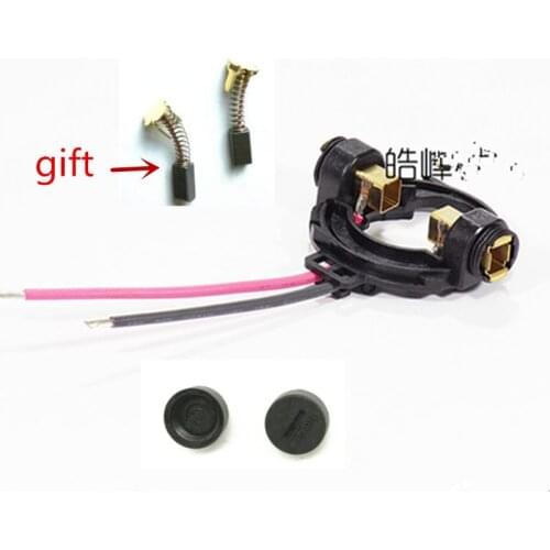 Carbon brush Block holder for HITACHI 334955 338733 DV18DMR WR18DSDL WR18DL2 WR14DSDL WR14DL2 WH18DSDL WH18DL2 WH14DSDL WH14DL2