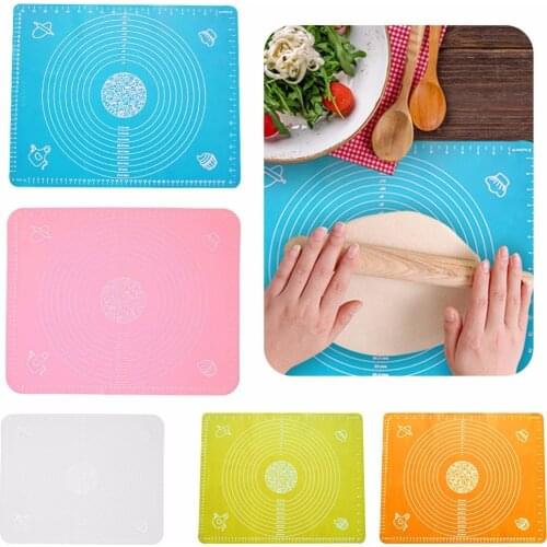 Ex-large Silicone Baking Mat Pizza Dough Maker Pastry Kitchen Gadgets Cooking Tools Utensils Bakeware Kneading Accessories Lot
