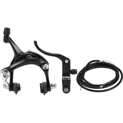 Front / Rear Fixie Bike Brake Kit Road Bike Cruiser Brake Set Bike Caliper Brake Kit Side Pull Brake Set