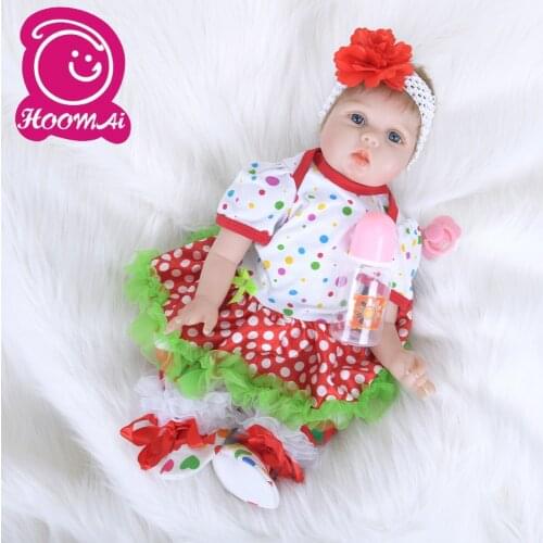 Bebes Reborn Doll 55cm Cotton Body Reborn Baby Dolls Com Corpo De Silicone Menina Baby Dolls Christmas Gifts Lol Doll Surprice