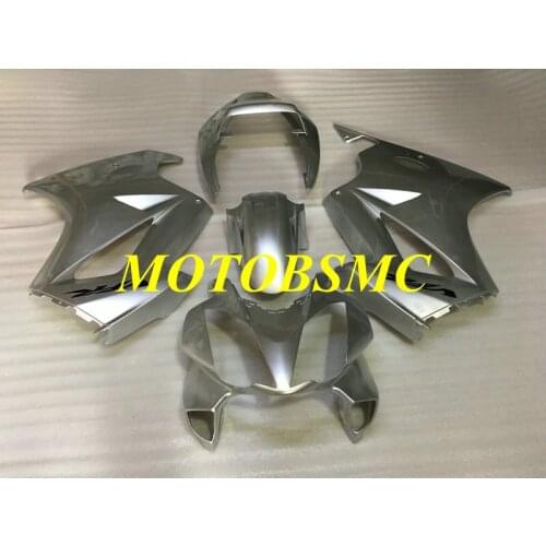 Injection Mold Fairing Kit for VFR800 02 03 04 05 06 VFR 800 2002 2003 2004 2006 ABS Silver Fairings Set+Gifts HW13
