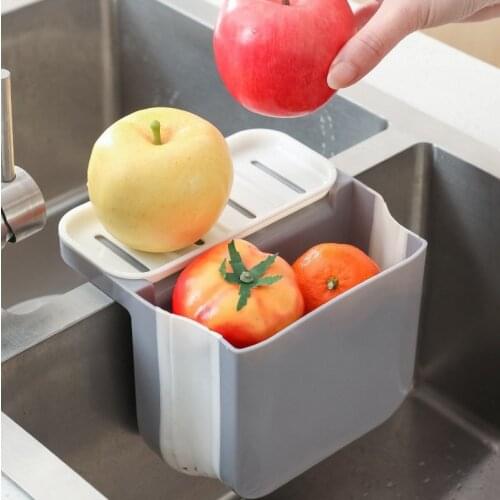 Multifunction Kitchen Drain Basket Plastic Suction cup Washing Storage Rack Bathroom Storage Tools Sink Holder Decor Holder