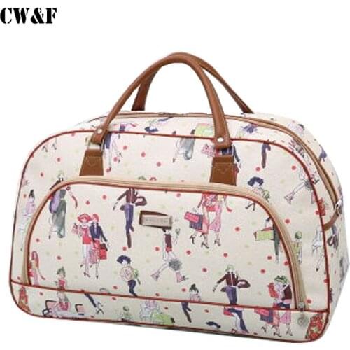 Men and women large-capacity portable PU travel bag