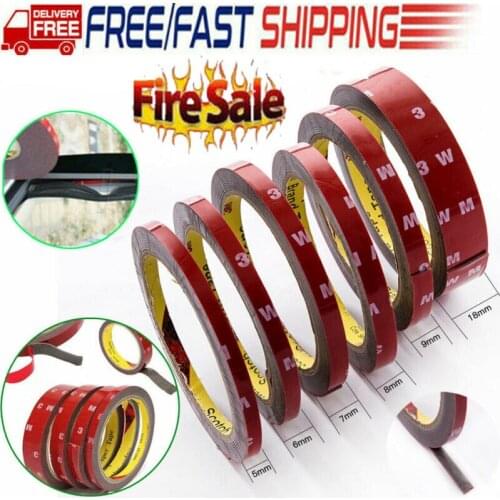 New Arrival 3M VHB Black Strong Permanent Auto Spezial doppelseitiges Klebeband 3 Meter