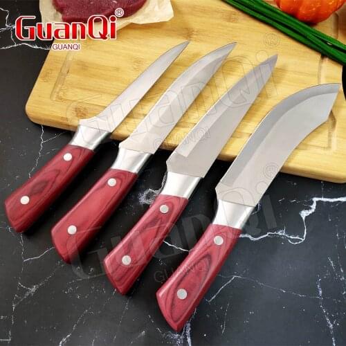 Stainless Steel Boning Knife Cleaver Fishing Knife Slaughter Knives High Caebon Steel Kitchen Chef Knife Butcher Knife for Meat