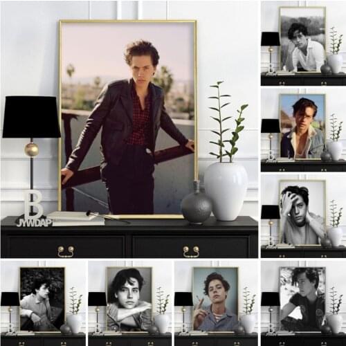Posters and Prints Cole Sprouse TV Series Movie Star Actor Art Canvas Painting Wall Pictures for Bedroom Living Room Home Decor