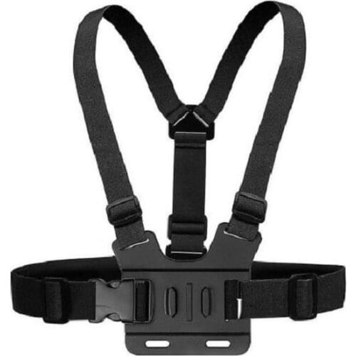 Adjustable Chest Body Harness Belt Strap Mount For Action Camera Accessories