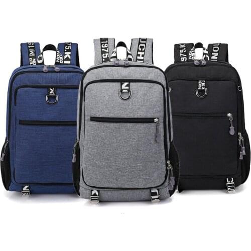 15 15.4 15.6 inch with USB interface Laptop Notebook Bags Backpack Case for Men Women School Travel Student