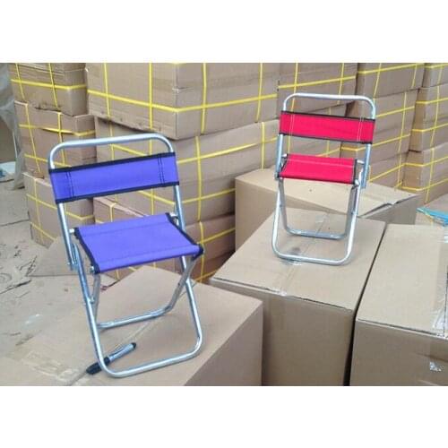 Wholesale 56cm height Portable Outdoor Fishing Chair Backrest Folding Camping Chair
