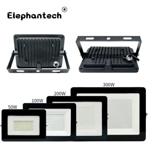 LED Flood Light 50W 100W 200W 300W Outdoor Floodlight 220V-240V Waterproof Led Spotlight for Garden Wall Street Light