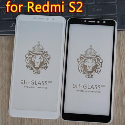 For Xiaomi Redmi S2 Tempered Glass Screen Protector for Film Bubble Free Anti-Oil Fingerprint HD Ultra Clear Screen Film (5.99")