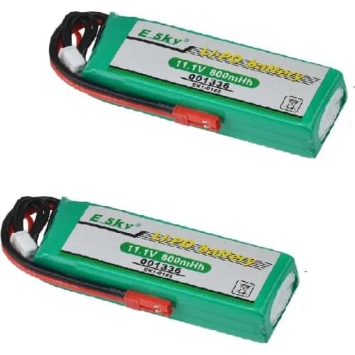 3S Lipo Battery 11.1V 800mah 20C for EK1-0188 LAMA E020 RC Remote Control Helicopter Spare Parts