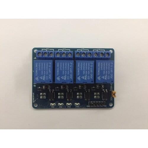 1PCS 24V 4 Channel Relay Module Controle Relay 4 Way Relay Module for Arduino