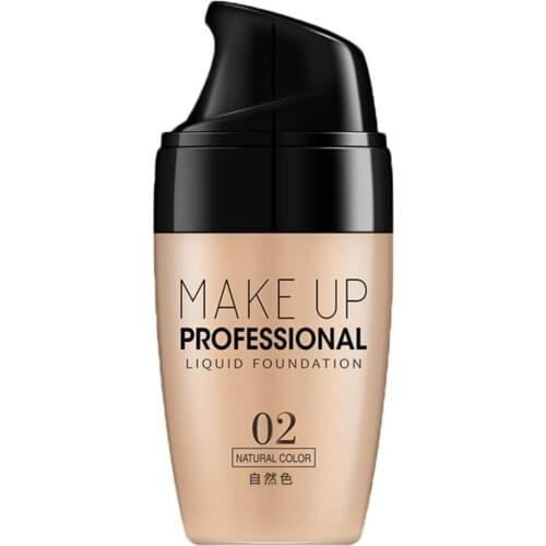 80% Hot Sale Waterproof Liquid Foundation Long-lasting Concealer Full Coverage Matte Base
