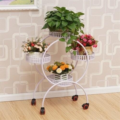 Afscherming Metal Raflar Decoration Balkon Dekoru Varanda Decoracion Exterior Balcony Shelf Balcon Plant Stand Flower Iron Rack