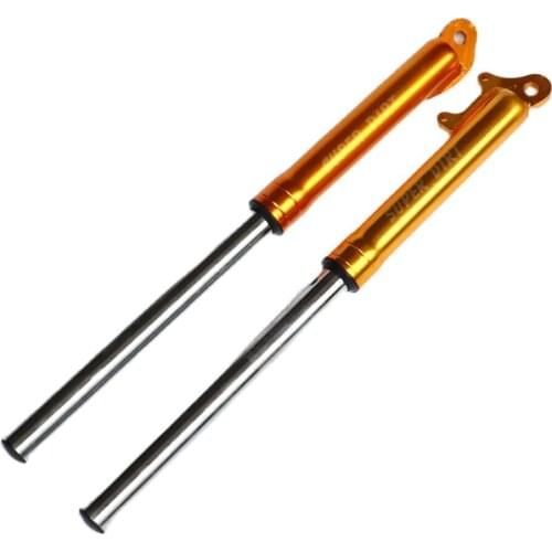 Front fork shock absorber suspension for 47cc 49cc two-stroke mini off-road motorcycle modification parts