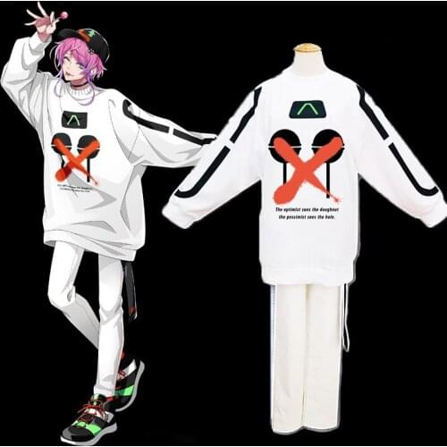 Anime Comic HypnosisMic Division Rap Battle Cosplay Costumes RAMUDA AMEMURA Cosplay Costume Uniforms Men cloth Coat casual suit