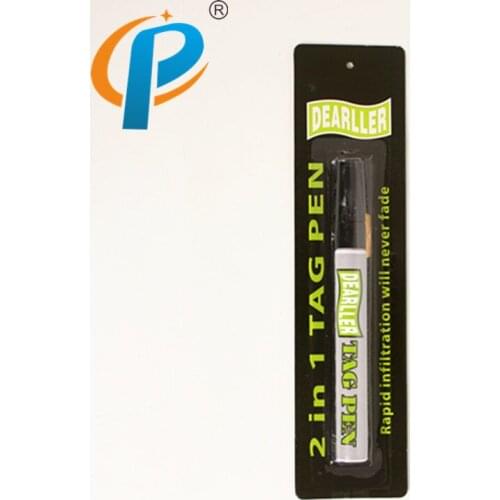 DEARLLER 2 in 1 Tag Pen, Cow Ear Tag Marking Pen