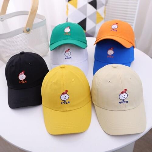 Childrens Baseball Cap Lovely Carton Girl Visors Caps Collocation Accessories For Kids Hat Outdoor Toddler Boy Snapback Hats