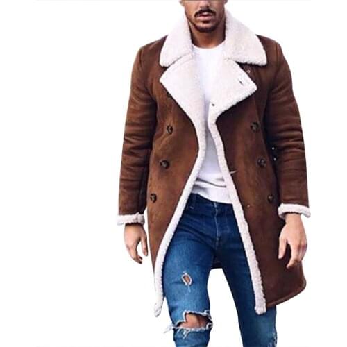 EAEOVNI Mens Long Coats