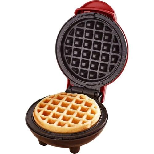 Mini Electric Waffles Maker Bubble Egg Cake Oven Breakfast Waffle Machine Fried Egg Pancake Pan Eggette Machine Mini Waffle Pot