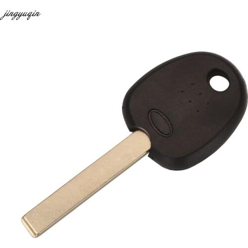 Jingyuqin 10pcs 0 Buttons Remote Car Key Case Shell For Kia K2 Hyundai Accent I30 IX35 Accent Elantra Reina Sonata Verna