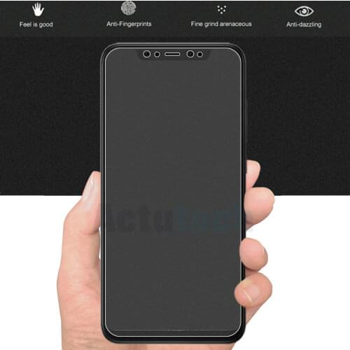 Actutech Matte Frosted Tempered Glass For Xiaomi Mi 8 Lite 6 Max 2 Mix 3 2S Redmi 7 6A 6 Pro Note 4X S2 Screen Protector Film