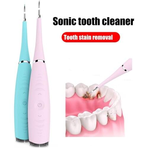 Teeth whitening Dental Calculus Remover Portable Electric Sonic wave Tooth Stains Tartar Remove Dentist Teeth Dentistry Products