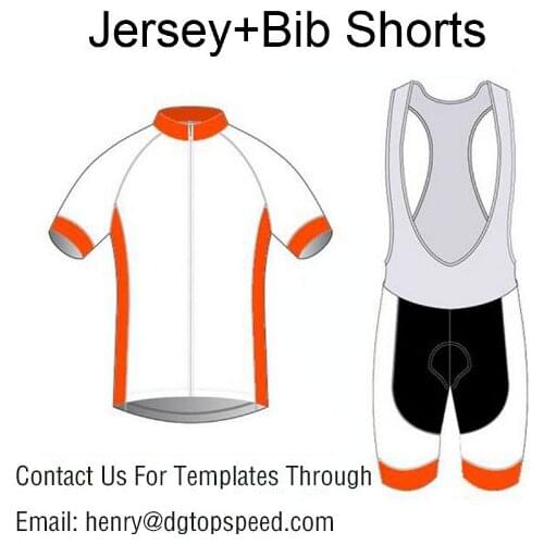 High Quality Custom Cycling Jersey And Bib Shorts Set DIY Bicycle Wear Polyester + LyCra Any Color Any Size Any Design