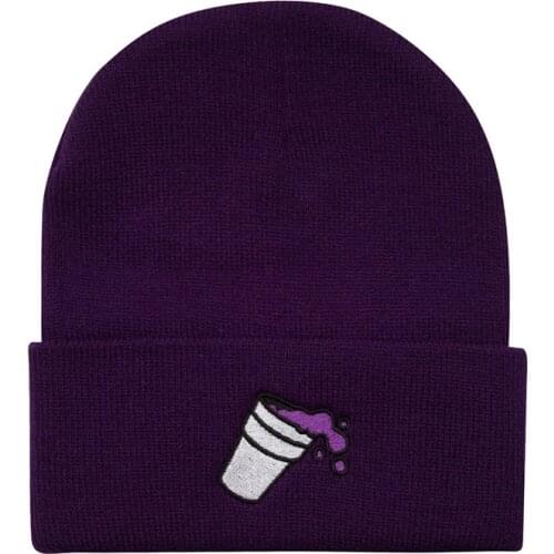 High Quality Double Cup Casual Beanies for Men Women Fashion Knitted Winter Hat Solid Color Hip-hop Skullies Hat Unisex Cap