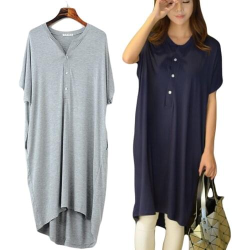 Women Nightgown Summer Nightgown Casual Night Clothes Plus Size Short Dresses Womens Lots Nightgown Home Page Clothing