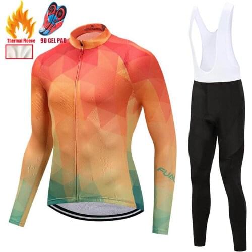 2018 Winter Cycling Clothing Thermal Fleece MTB Ropa Ciclismo Hombre Cycling Jersey Abbigliamento Ciclismo Invernale DT09 XS-3XL