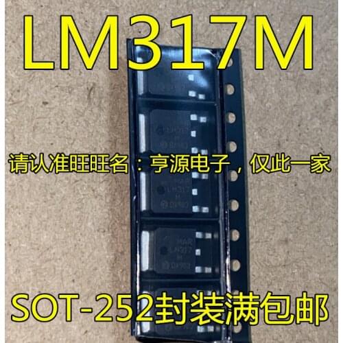 10PCS LM317 LM317M SOT-252 LM317