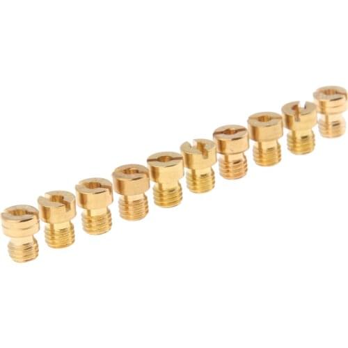 20pcs M5 8mm Carburetor Main Jet Kit For Keihin PWK FCR OKO KOSO 85-105