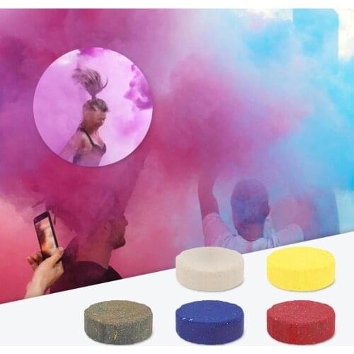 5pc Funny Toy Magic Colored Smoke Cake Tricks Props Fire Tips Pyrotechnics Smoke Fog Magician Professional Pocket items