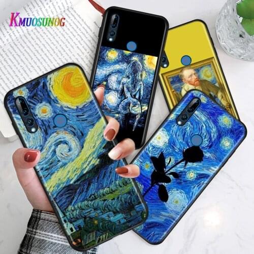 Art Aesthetic Van Gogh Cover For Honor 30i 10i 10X 9X 8X MAX 20 10 9 8 8A 8C 8S Prime 7A Pro Lite Phone Case