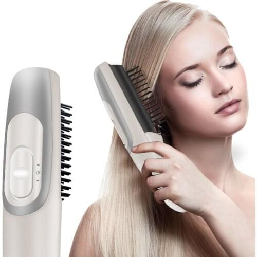 Electric Laser Hair Growth Comb Anti Hair Loss Massage Therapy Infrared RF Red Light Vibration Massager Hair Brush Head Massager