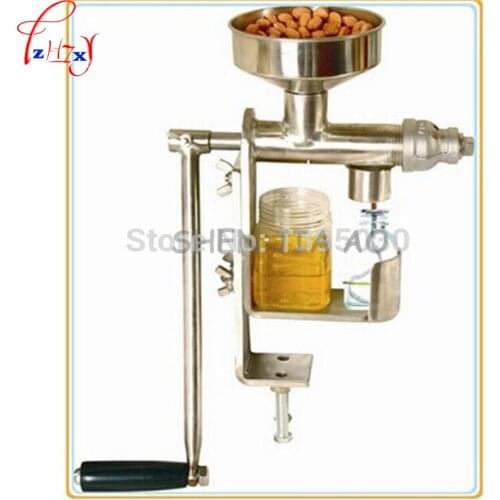 HY-03 Manual Oil Extractor Machine Extraction Of Oil For Domestic Use Seeds Of Peanuts Seed Pressed For Oil