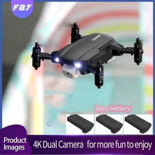 4K HD Dual Camera WIFI FPV Professional Aerial Photography Foldable Quadcopter One Key Return Altitude Hold Drone Aircraft Gifts