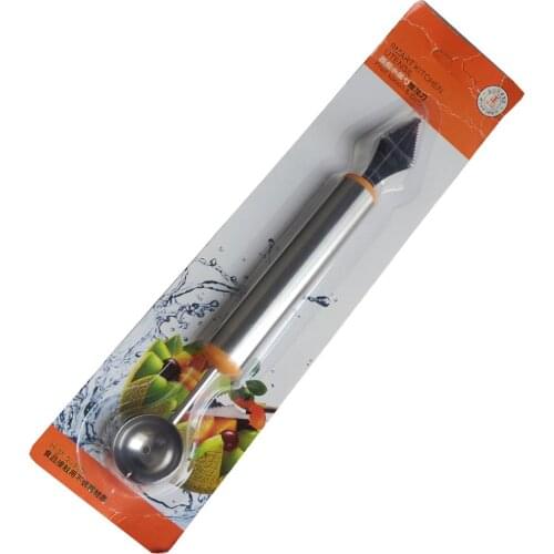Ice Cream Ball Scoop Spoon DIY Assorted Cold Dishes Tool Watermelon Melon Cantaloupe Fruit Carving Knife Cutter Gadgets