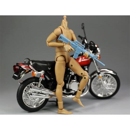 1/12 scale male soldier body mannequin MCC023 narrow shoulder 6'joint movable doll toy model play free to wear clothes F series