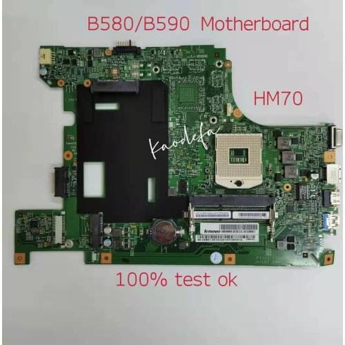 B590 Motherboard for Lenovo B590 B580 Laptop Motherboard PGA989 HM70 100% Original test OK