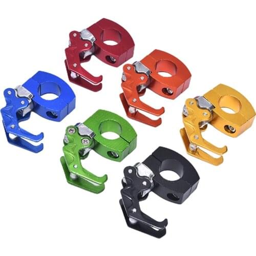 Motorcycle Bike bicycle Hook Luggage Bag Hanger Helmet Claw Hook Carry Easy Install Aluminum Alloy Storage Bag Holder