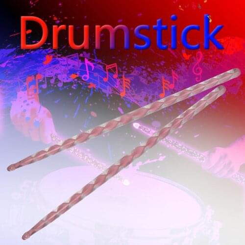 Newly Flash Drum Stick Luminous Light up Drumsticks for Party Stage Performance