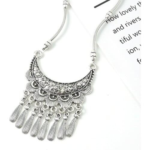 LosoDo necklace for women Classical Exotic Ethnic Style Miao Silver Accessories Miao Silver necklace for women fashion jewelry
