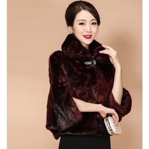 Faux Fur Coat Short Winter Coat Women Bat Sleeve Big Size Womens Jackets Overcoat Womens Coats Jaqueta Feminina KJ281