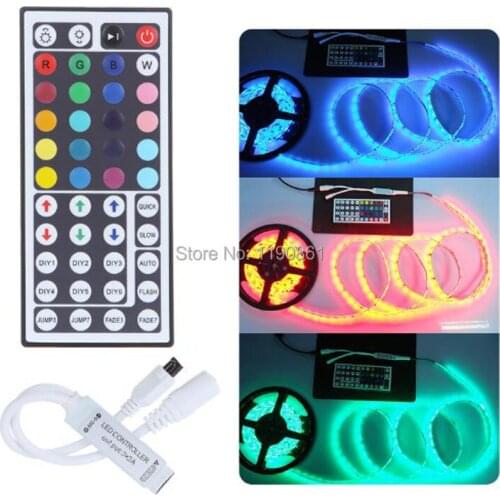 RGB Led IR remote controller 44 key DC5V - 12v for 5050/3528 led strip light and RGB LED module