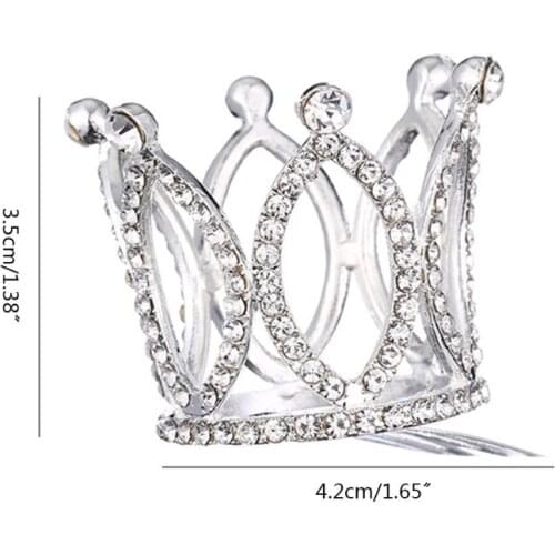 Baby Boy Girl Crown Newborn Photography Props Infants Photoshoot Accessories K1KC