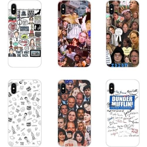 The office tv show Remarkable For Xiaomi Redmi Note 6A MI8 Pro S2 A2 Lite Se MIx 1 Max 2 3 For Oneplus 3 6T Silicone Phone Cover
